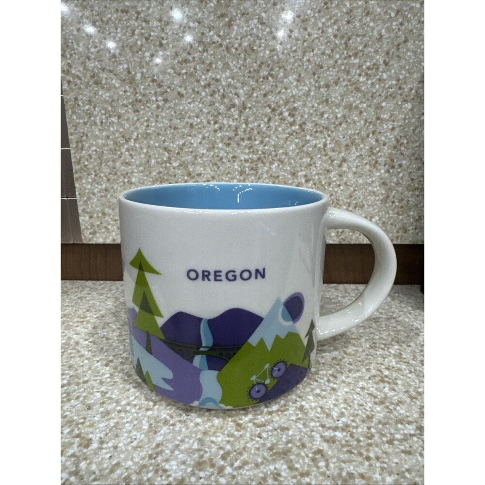 2016 Oregon "You Are Here" Collection Starbucks Mug 14oz
